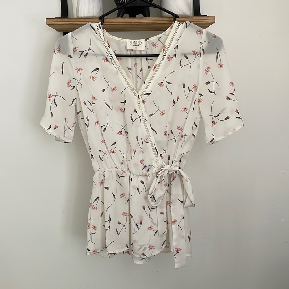 Cinched Waist Blouse